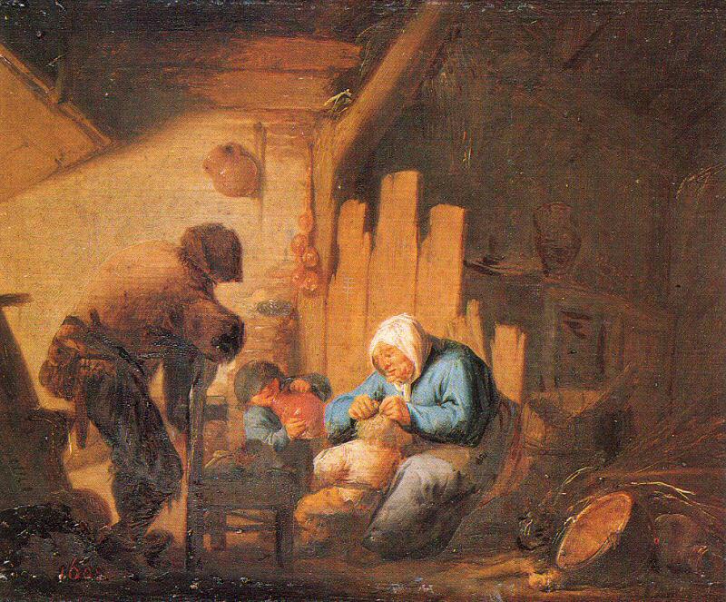 Ostade, Adriaen van Sight oil painting picture